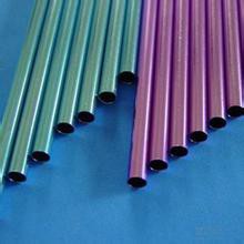 氧化6063薄壁铝管 定制各种颜色氧化铝管